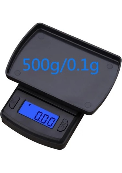 500G Başına 0.1g 500/300/200/100G 0.01G Mini Dijital Terazi Takı Altın Denge Ağırlığı Gram LCD Cep Ağırlık Elektronik Terazi Yüksek Hassasiyetli (Yurt Dışından)