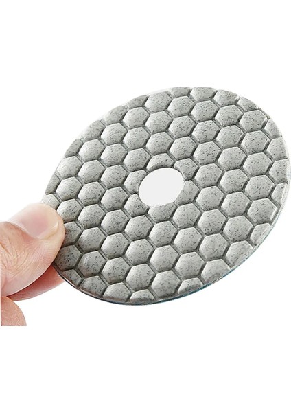 Tip 2 1 Adet Elmas Parlatma Pedi Kuru Kullanım Keskin Tip Esnek Reçine Zımpara Diski Mermer Granit Kuvarsit Cam Taş Parlatma (Yurt Dışından)