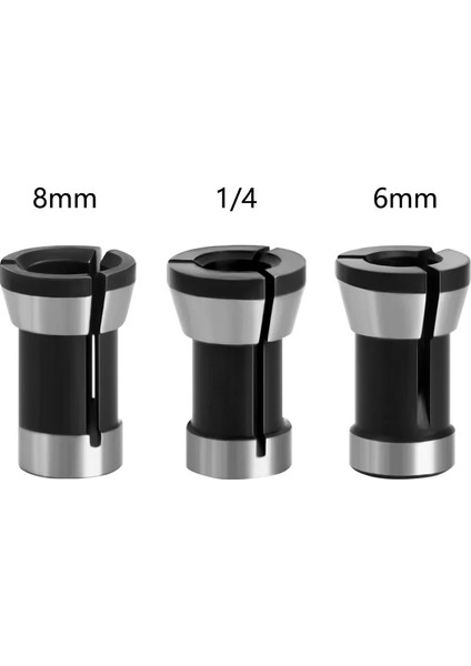 02 1 Adet 6.35MM 8mm 6mm Collet Chuck Gravür Kırpma Makinesi Elektrikli Freze Makinesi Freze Kesicisi Aksesuarları (Yurt Dışından) modelleri