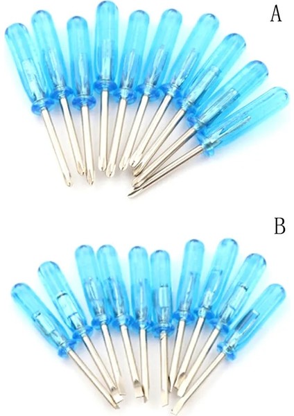 10 Adet Küçük Tornavida 2.0 mm Sökme Aracı Cep Telefonu Tornavida Oluklu Tornavida Tamir Araçları (Yurt Dışından) fiyatları