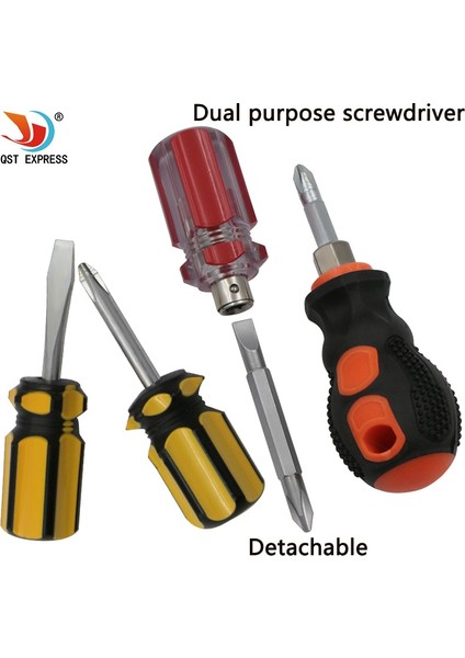 Çapraz Mini Taşınabilir Küçük Havuç Tornavida Şeffaf Kafa Tornavida Kolu Tamir Kılavuzu Hassas Araba Tamir Aracı (Yurt Dışından) fiyatları