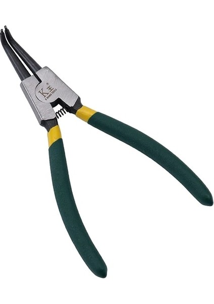 Dış Viraj 1 Adet 7 Inç Tespit Klipsi Iç Dış Yay Bükülmüş Düz Segman Sökme Pratik Segman Pensesi Ev Sıkma Aleti (Yurt Dışından)