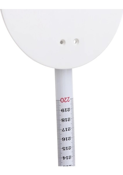 9A30108 Tipi 2 M Stadiometer Duvara Monte Yükseklik Ölçer Büyüme Cetvel Duvar Plakası ile Kompakt Vücut Ölçme Aracı Yetişkin Çocuklar Için (Yurt Dışından)