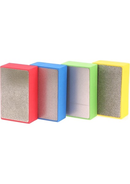 C Yüksek Kaliteli Elmas Parlatma Pedi 60/100/200/400 # El Pedleri Blok Seramik Karo Mermer Cam Taşlama Elektrikli El Aletleri 90X55MM (Yurt Dışından)