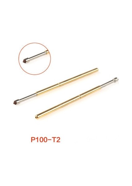 P100-T2 20 Adet/torba Yay Testi Pimi P100-A2 A3 B1 E2 E3 H2 H3 H4 H5 J1 Q1 Q2 T2 Lm2 LM3DIŞ Çap 1.36MM Uzunluk 33.5mm Pcb Probu (Yurt Dışından)