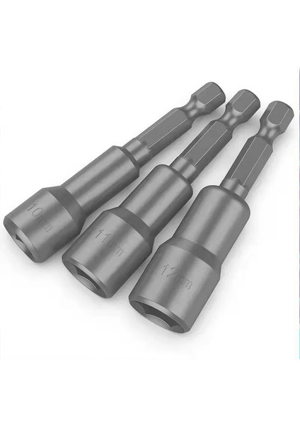 12MM-42MM Uzun 6MM-14M Darbe Altıgen Soket Manyetik Somun Tornavida 1/4" Hex Shank Elektrikli Matkap Uçları Darbeli Sürücüler Soket Kiti Için (Yurt Dışından)