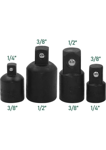 1-4 Ila 3-8 Gümüş L-Fırst 1/4 3/8 1/2 Soket Cırcır Dönüştürücü Adaptör Redüktör Cr-V Çelik Küçük Soket Araçları Araba Bisiklet Garaj Tamir Araçları Için (Yurt Dışından)