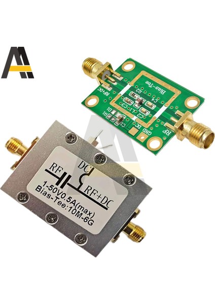 10MHZ-6GHZ 10MHZ-6GHZ Önyargı Tee Frekansı Ham Radyo Rtl Sdr Lna Düşük Gürültü Amplifikatörü Dc 1-50V Kılıf ile (Yurt Dışından) fiyatları