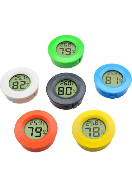 Yeşil Mini LCD Dijital Termometre Higrometre Buzdolabı Dondurucu Test Cihazı Sıcaklık Nem Ölçer Dedektörü Termograf Pet Oto Araba (Yurt Dışından) fiyatları