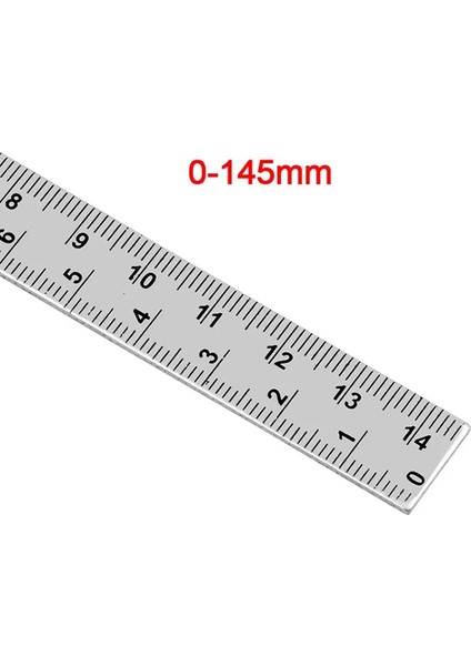0-145MM 14.5 cm Paslanmaz Çelik Yuvarlak Kafa 180 Derece Iletki Açı Bulucu Döner Ölçüm Cetveli Makinist Aracı Zanaatkar Cetvel (Yurt Dışından) indirimleri