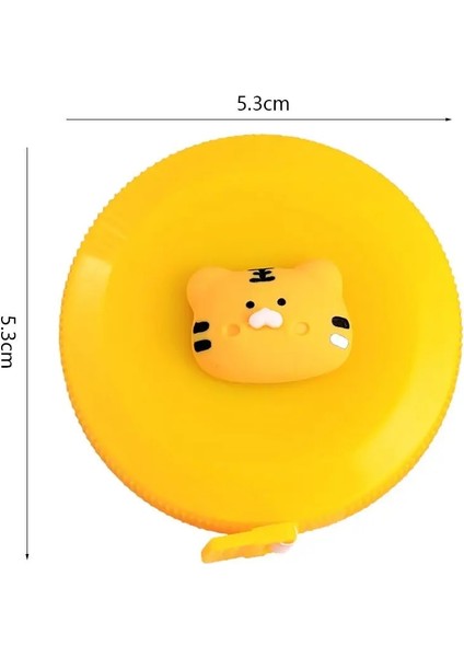 Style-11 Karikatür 150CM/60" Mezura Taşınabilir Geri Çekilebilir Cetvel Çocuk Yükseklik Cetvel Santimetre Inç Rulo Dikiş Terzi Mezura (Yurt Dışından) fırsatları