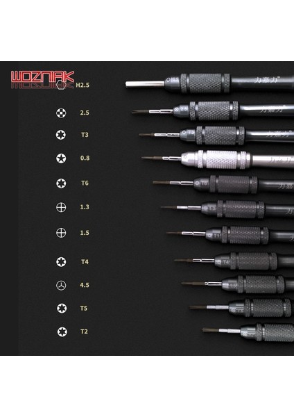 Beş Boynuz 0.8 Ekstra Sert Çubuk Sökme Tornavida Sürücü Sökme Aracı IPHONE Için T1 T2 T3 T4 T5 T6 Alt Vida (Yurt Dışından)