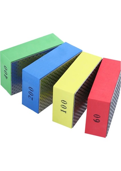 100 Elmas El Parlatma Pedi 90*55MM Taş Parlatma El Silecek Cam Cilası Taşlama Seramik Karo Elmas Aşındırıcı Pedler Metalwood (Yurt Dışından) fiyatları