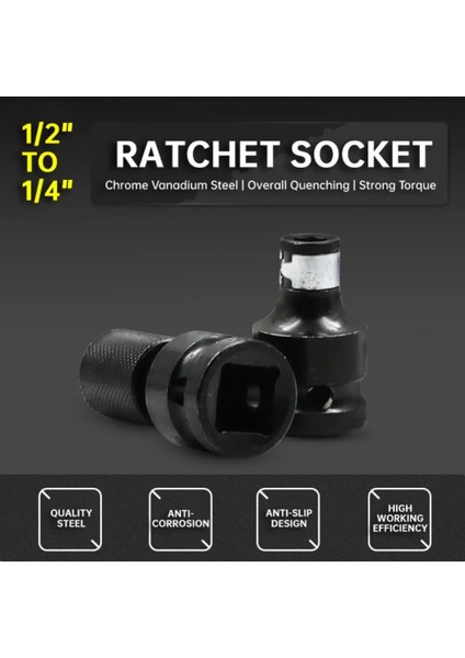 1 Adet Büyük 1/4 "3/8" 1/2" Cırcır Anahtarı Adaptörü Krom Vanadyum Çelik Kol Adaptörü Sürücü Soket Dönüştürücü Anahtarı-Kollu Ortak Dönüştürücü (Yurt Dışından) fiyatları