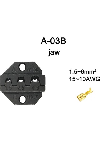 A-03B A03BC A03B A10 A101 A1016 A457 A05H A02H A02H1 Hs Hs Fse Am-10 Em-6b2 Için Pafta Setleri Kırmma Kazık Kıvırma Makinesi Modülleri Çeneleri (Yurt Dışından)