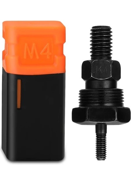 M4 Perçinleme Makinesi Aksesuarı Dişli Mandrel Perçin Somunu Aracı Adaptörü Çekme Çubuğu Perçinleyici Yedek Perçinleme Kafaları (Yurt Dışından)
