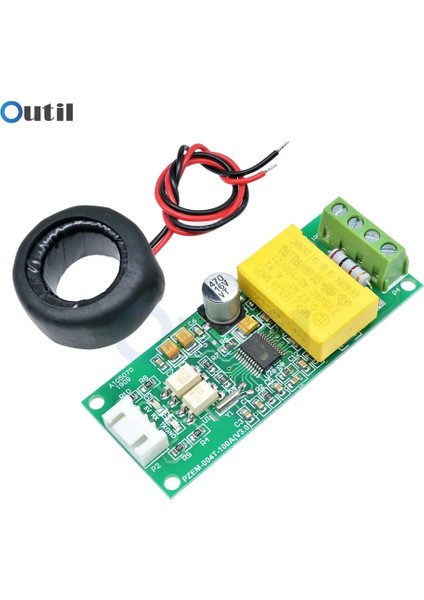 PZEM-004T-100A-D-P Ac Dijital Çok Fonksiyonlu Metre Watt Güç Volt Amp Akım Test Modülü PZEM-004T Arduino Ttl Com2com3com4 0-100A 80-260V (Yurt Dışından)