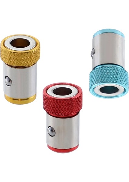 1 Adet Kırmızı Halka Manyetik Güçlü Halka Mıknatıslayıcı Manyetik Manyetik Bit Evrensel Bit Aracı Tornavida Halkası 6.35MM Alaşım Anti-Korozyon Matkap (Yurt Dışından) indirimleri