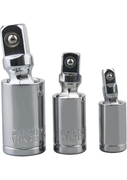 1-4 1/4 "3/8" 1/2" Evrensel Bağlantı Seti Cırcır Açısı Uzatma Çubuğu Soket Adaptörü Manuel ve Pnömatik Bükülebilir Adaptör Soketi Araçları (Yurt Dışından)