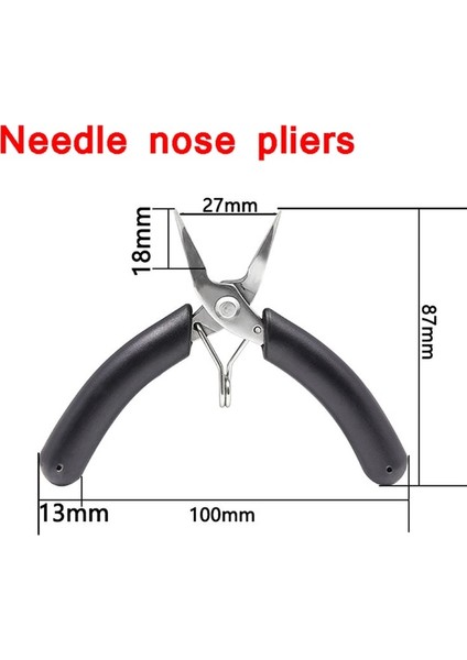 Nn Paslanmaz Çelik Palmiye Pensesi Iğne Kargaburun Çapraz Pense Mini Cıvata Kesiciler Küçük Yumuşak Elektronik Kesme Pensesi (Yurt Dışından)