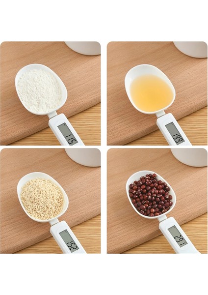 Derin Yeşil 500G/0.1G Taşınabilir LCD Dijital Mutfak Terazisi Ölçüm Kaşığı Gram Elektronik Kaşık Ağırlık Volumn Gıda Ölçeği Yeni Yüksek Kalite (Yurt Dışından) modelleri