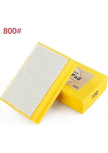 800 Elmas El Parlatma Pedi 90*55MM Kiremit Cam Aşındırıcı Taşlama Bloğu Pedi Taş Mermer Seramik Aşındırıcı Zımpara Diskleri (Yurt Dışından)