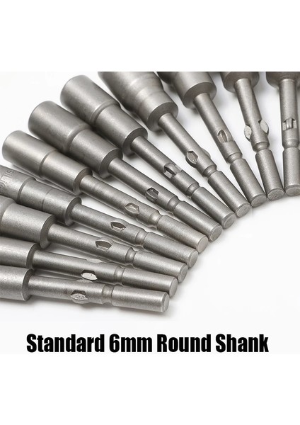 6X65X4MM 1 Adet 4MM-19MM Darbe Altıgen Soket 6mm Yuvarlak Şaft Vida Somun Sürücü Allen Anahtarı 802 Elektrikli Tornavida Matkap Ucu Adaptör Soketi Kiti (Yurt Dışından) indirimleri