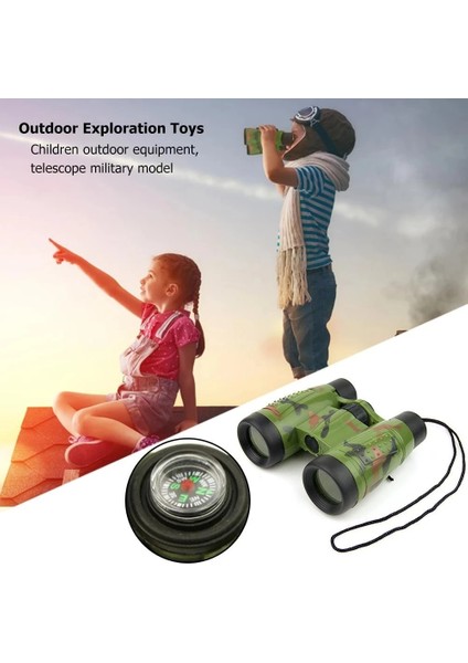 Yeşil 6X30 Dürbün Pusula ile Teleskop Dağcılık Doğal Manzara Çocuk Simülasyon Cs Av Alanı Surviva Teleskop (Yurt Dışından) indirimleri