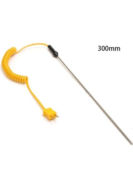 300MM 1 Adet K-Tipi Termokupl Tel Kablo Prob SENSÖRÜ-50C Ila 1200C Sıcaklık Kontrol Cihazı Sıcaklık Ölçme Aracı (Yurt Dışından)
