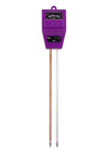 B2 3 In 1 Toprak Nemi Güneş Işığı Ph Ölçer Test Cihazı Bitkiler Nem Ölçümü Bahçe Tesisi Çiçek Topraksız Bahçe Aracı (Yurt Dışından)