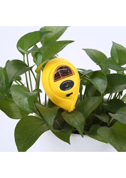B2 3 In 1 Toprak Nemi Güneş Işığı Ph Ölçer Test Cihazı Bitkiler Nem Ölçümü Bahçe Tesisi Çiçek Topraksız Bahçe Aracı (Yurt Dışından)
