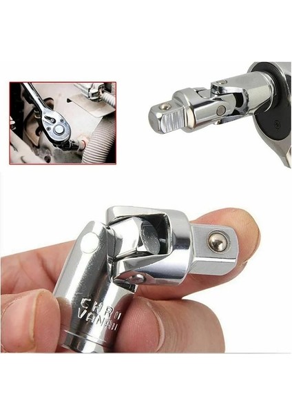 1.4 Inç Evrensel Ortak Seti Cırcır Açısı Uzatma Çubuğu Soket Adaptörü Manuel ve Pnömatik Bükülebilir Adaptör Soketi Araçları (Yurt Dışından) fırsatları