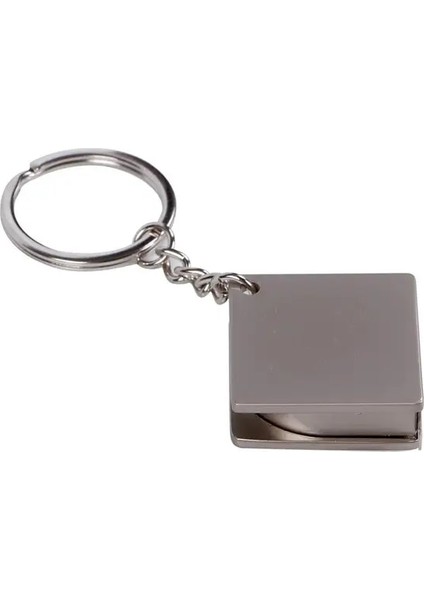 Geri Çekilebilir Cetvel Zihinsel Hareketli Sürmeli Kumpas Cetvel Modeli Anahtarlık Mini Sürmeli Kumpas Anahtarlık Araba Turbo Anahtarlık Ölçer Aracı (Yurt Dışından)