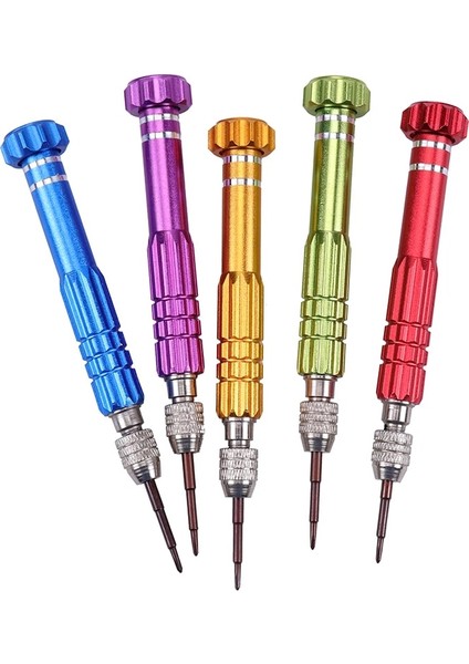 Mavi 1 Adet 5 In 1 Tornavida Ucu Onarım Ekranı Açık Araç Kiti Hassas Tornavida Seti Cep Telefonu Tamir Araçları Tornavida (Yurt Dışından) modelleri