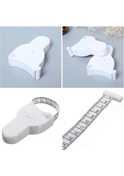 1 Adet 150 Cm/60 Inç Spor Doğru Spor Kumpas Vücut Bel Göğüs Kol Bacaklar Mezura Geri Çekilebilir Cetvel Ölçü (Yurt Dışından) modelleri