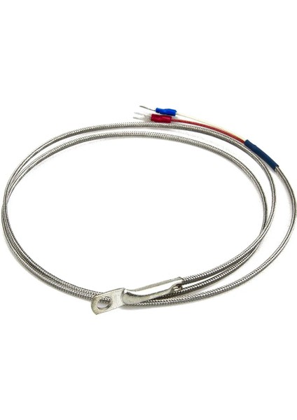 E 4mm Delik FTARR02 K E Tipi 1m Metal Ekranlama Kablosu 4mm 5mm 6mm Çaplı Delik Halka Başlı Termokupl Sıcaklık Sensörü (Yurt Dışından) modelleri