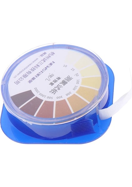 1 Rulo Klor Test Kağıdı Şerit Aralığı 10-2000 Mg/lppm Renk Kartelası Temizleme Suyu Test Ölçümü (Yurt Dışından) fiyatları