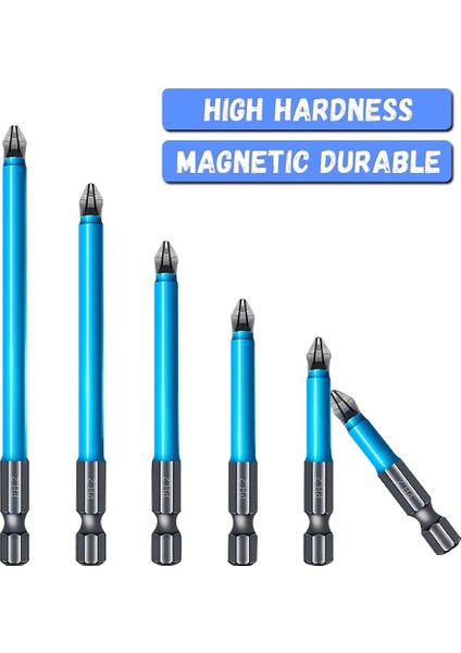 150 mm Ph2 Çapraz Matkap Ucu Kafa Tornavida Uçları El Aletleri Kaymaz Elektrikli Hex Shank Manyetik Tornavida Matkap Ucu 25/50/65/70MM (Yurt Dışından) modelleri