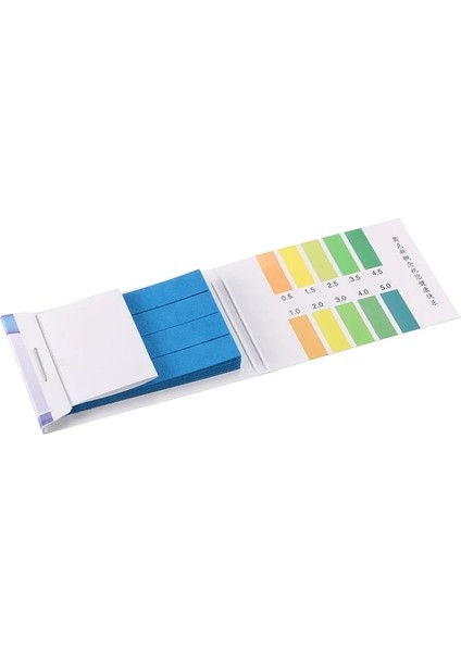 0.5-5.0 Ph Test Şeritleri Gösterge Kağıdı Laboratuvar Turnusol Test Cihazı 80 Şeritler Su Gıda Havuzu Akvaryum Test Alkali Asit (Yurt Dışından)