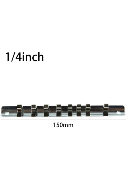 1-2 Soket Depolama Rafı Tutucu 1/4'' 3/8'' 1/2'' 8 Klipsli Raylı Alet Düzenleyici Depolama Elektrikli Alet Aksesuarları (Yurt Dışından) modelleri