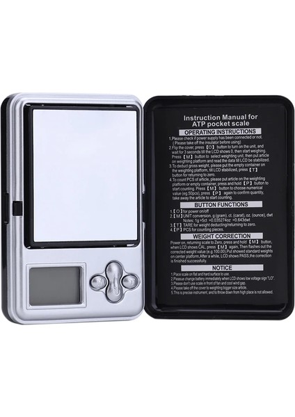 1 Adet 200G/0.01G Yüksek Hassasiyetli Mini LCD Dijital Cep Elektronik Takı Terazisi Mutfak Gıda Tartı Aracı Elektronik Terazi (Yurt Dışından)