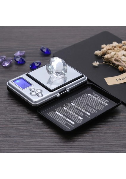 1 Adet 200G/0.01G Yüksek Hassasiyetli Mini LCD Dijital Cep Elektronik Takı Terazisi Mutfak Gıda Tartı Aracı Elektronik Terazi (Yurt Dışından)