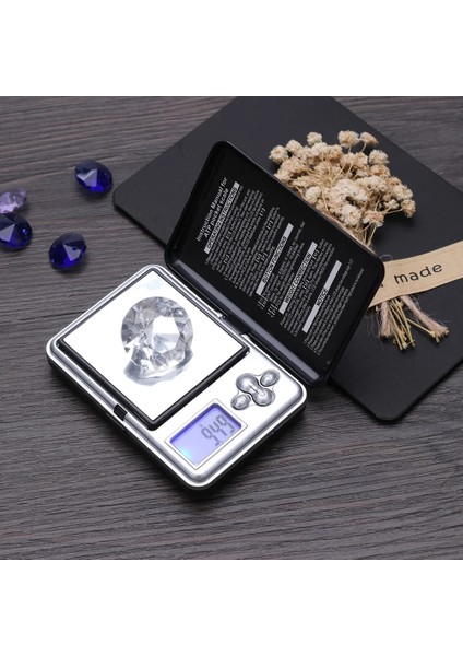 1 Adet 200G/0.01G Yüksek Hassasiyetli Mini LCD Dijital Cep Elektronik Takı Terazisi Mutfak Gıda Tartı Aracı Elektronik Terazi (Yurt Dışından)