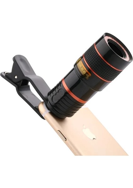8x Sıcak Satış 8x Telefoto Telefon Lensi 8x Cep Telefonu Teleskopu Hd Kamera Lensi Harici Zoom Özel Efekt Lensi (Yurt Dışından)