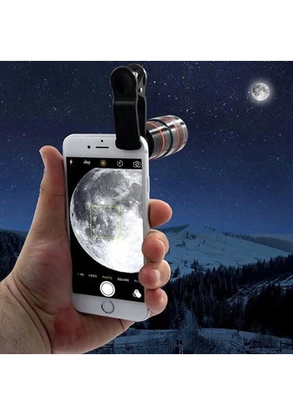 8x Sıcak Satış 8x Telefoto Telefon Lensi 8x Cep Telefonu Teleskopu Hd Kamera Lensi Harici Zoom Özel Efekt Lensi (Yurt Dışından) fiyatları