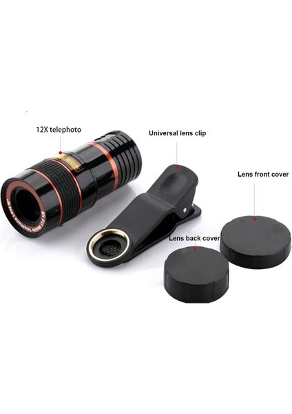8x Sıcak Satış 8x Telefoto Telefon Lensi 8x Cep Telefonu Teleskopu Hd Kamera Lensi Harici Zoom Özel Efekt Lensi (Yurt Dışından) fırsatları