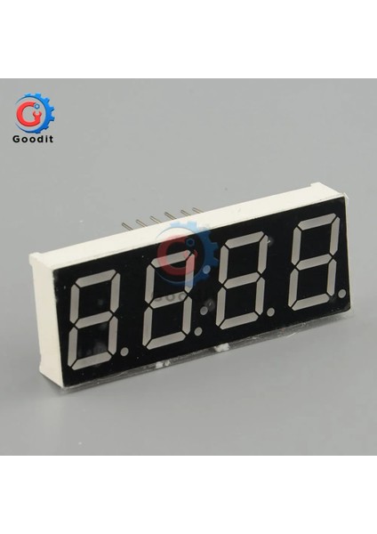 0.56 Inç Kırmızı 0.56 ''4 Bit Dijital Tüp Elektronik Saat Dıy Kiti Saat Elektronik Üretim Kiti Zaman Çipi AT89C2051 Fr-4 Pcb Elektronik Için (Yurt Dışından) indirimleri