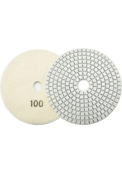 150 5 Inç 125MM Kuru Islak Elmas Parlatma Pedleri Esnek Taşlama Diskleri Granit Beton Mermer Kireçtaşı Döner Aletler (Yurt Dışından)