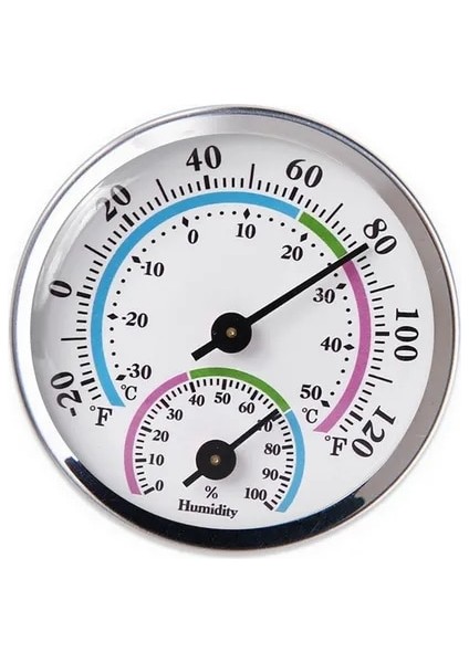 Kırmızı Mini Pointer Tipi Termometre Higrometre Kapalı Oda Elektronik Sıcaklık Nem Ölçer Sensörü Ölçer Ev Kaynağı Için (Yurt Dışından)