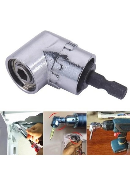 1 Takım Ayarlanabilir 105 Derece Sağ Açı Sürücü Tornavida El Alet Takımı 1/4 Inç Hex Shank Elektrikli Matkap Tornavida Uçları Araçları (Yurt Dışından) fiyatları